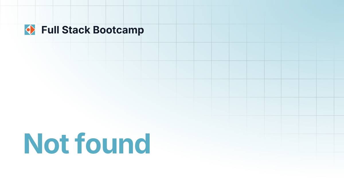 Basic structure of an HTML Document | Full Stack Bootcamp